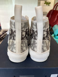 Pre Loved Dior B23 High-top sneakers, Dior Oblique pattern size 5.5 UK 38.5