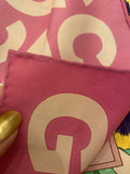 Pre Loved Gucci Flora Pansy Silk Scarf - Excellent - Reserved D