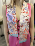 Pre Loved Louis Vuitton Floral Silk Scarf