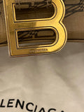 Pre Loved Balenciaga Hourglass XS Top Handle Bag in BB Monogram