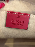 Pre Loved Gucci GG Marmont Matelasse Shoulder/Crossbody in Red (excellent)