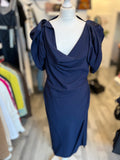 Pre Loved Vivienne Westwood Navy Dress UK12