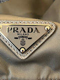 Prada Re-Nylon Backpack in Olive Grey