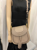 Pre Loved Chloe Hudson Shoulder or Crossbody Bag in Taupe