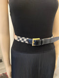 Pre Loved Burberry vintage web belt