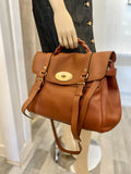 Pre Loved Mulberry Oversized Alexa in Chestnut (NEW)