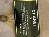 Chanel Vintage Quilted Suede Crossbody Bag in Black