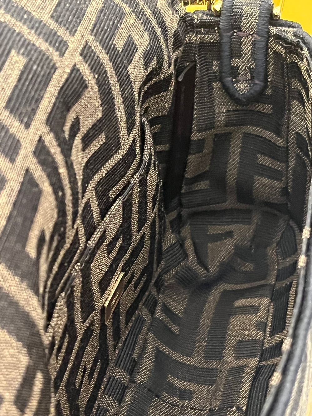 Pre Loved Fendi Mini Baguette Fabric Bag (new)