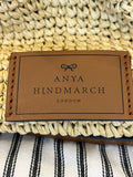 Anya Hindmarch Raffia Bucket Bag with Tassels
