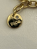 Pre Loved Dior Etoile Crystal & Gold Tone Choker Necklace (excellent)