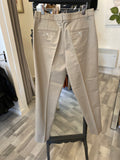 Pre Loved Dolce & Gabbana Beige Trousers Size 42, uk10 (new)