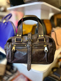 Pre Loved Mulberry Vintage Mabel Bag in Brown