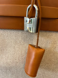 Hermes Vintage Interchangeable Herbag 31 Satchel in Beige Canvas or Black Fabric & Tan Leather (new)