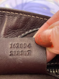 Pre Loved Gucci Brown Leather Britt Bag