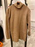 Pre Loved Burberry Wool Cable Sweater