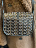 Goyard Belvedere Brown Crossbody Bag (excellent)