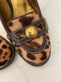 Pre Loved Dolce & Gabbana Pony Leopard Heels UK 5