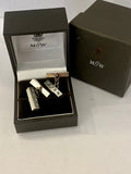 Mappin & Webb Silver Bar Hallmark Cufflinks