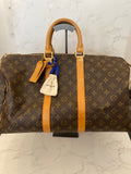 Pre Loved Louis Vuitton Keepall 45 in monogram canvas **reserved**