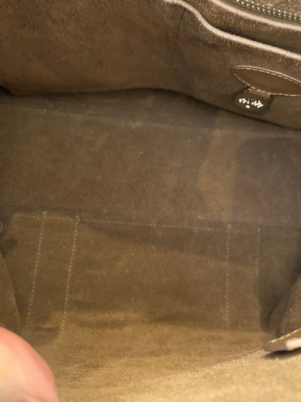 Pre Loved Mulberry Bayswater in Mid Brown