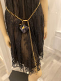 Pre Loved Dolce & Gabbana Sequin Bag Charm Necklace/Belt (as new)