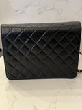 Pre Loved Chanel Vintage Classic Lambskin Flap Bag 22ct Gold Plated Hardware **reserved AMM**