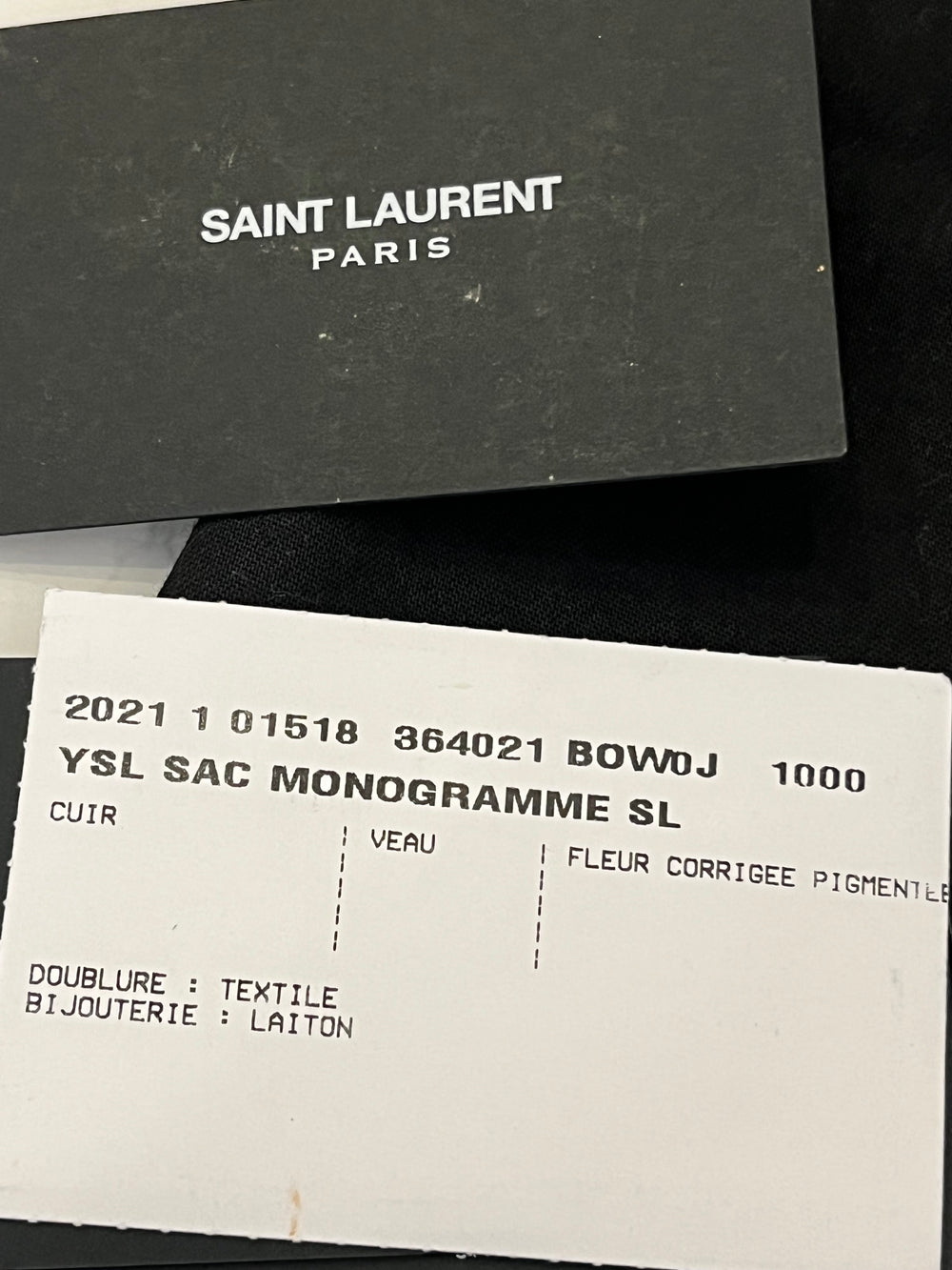 Pre Loved Yves Saint Laurent Kate Bag in Black