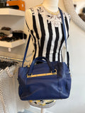 Pre Loved Chloe Bridget Shoulder/Crossbody/Handbag in Dark Blue