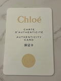 Pre Loved Chloe Large Woody Canvas Tote Bag (new)