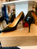 Christian Louboutin Kate 85 Black Patent Heels UK 5 (reserved)