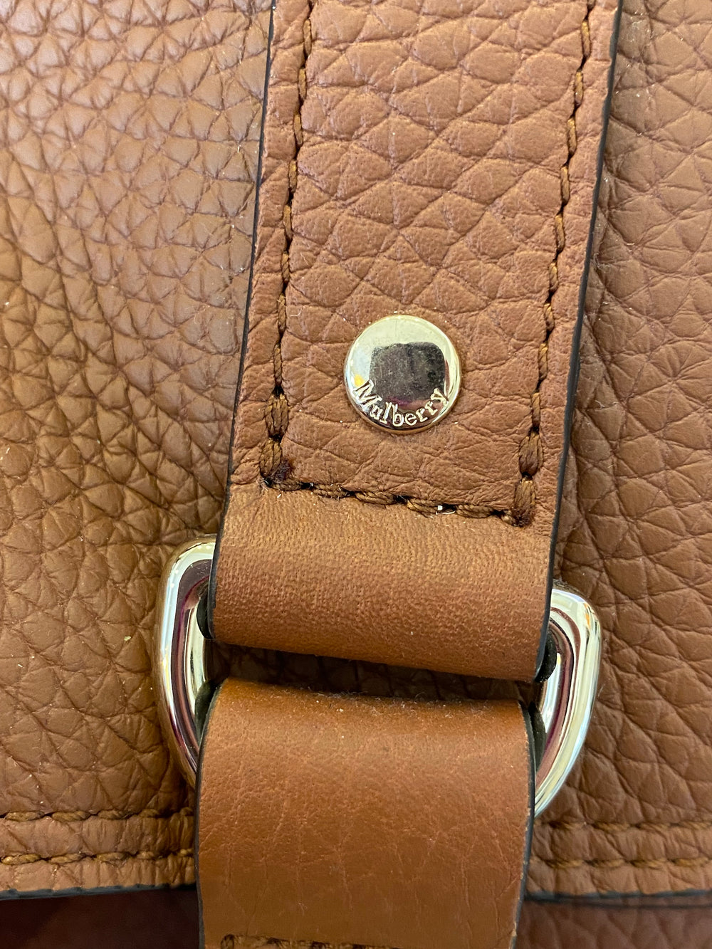 Pre Loved Mulberry Oversized Alexa in Chestnut (NEW)
