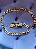Pre Loved Miu Miu Gold Tone Chain Belt