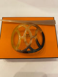 Hermes Buffalo Horn Hair Barrette