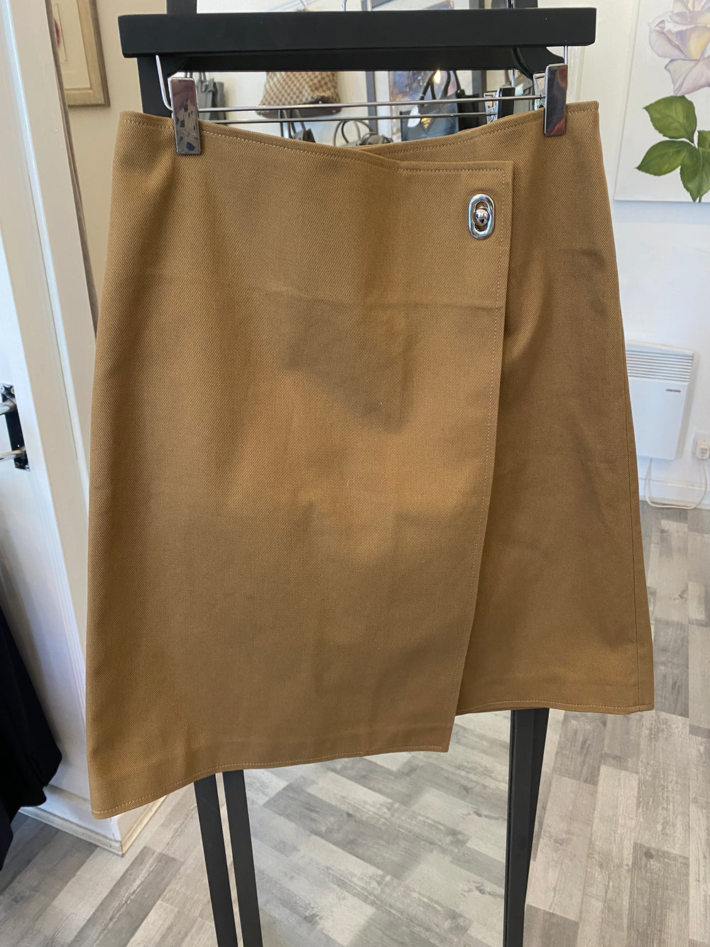 Pre Loved Bottega Veneta Wrap Skirt (As New) IT40 UK8