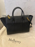 Pre Loved Mulberry Strap Bayswater in Black (excellent)