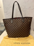 Pre Loved Louis Vuitton Vintage Damier Ebene Neverfull MM