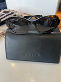 Pre Loved Chanel Dark Havana Tortoiseshell Sunglasses