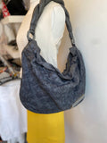Pre Loved Louis Vuitton Vintage Olympe Nimbus PM in Anthracite Grey Embossed Leather