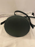 Pre Loved Victoria Beckham Petrol Mini Bucket bag (excellent)