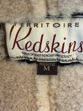 Pre Loved Redskins Shearling Aviator Jacket UK 10-12