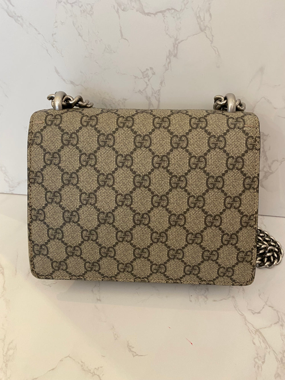Pre Loved Gucci Dionysus GG Supreme Canvas Shoulder/Crossbody Small Bag