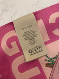 Pre Loved Gucci Flora Pansy Silk Scarf - Excellent - Reserved D