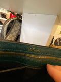 Mulberry Bayswater with Strap in Ocean Green Grained Leather