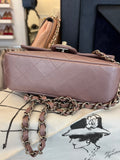 Chanel Classic Mini Quilted Flap Handbag in Lilac