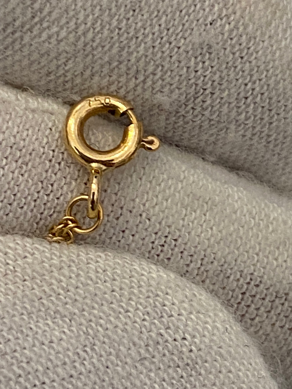 Pre Loved Tiffany & Co 18ct Gold Infinity Necklace 18"