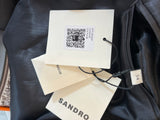 Pre-Loved Sandro Wool Trouser Suit, Crystal Accents, Small (new)