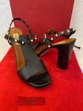 Pre Loved Valentino Garavani Rockstud Ankle Strap Sandals UK 5