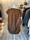Vivienne Westwood World’s End Dress in Metallic Bronze Size 1 fits UK12