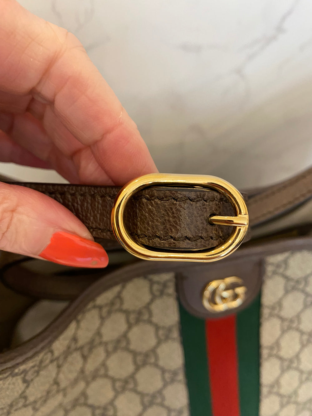 Pre Loved Gucci Ophidia Large Shoulder Bag (new)