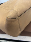 Pre Loved Louis Vuitton Bagatelle Hobo Bag In Beige Monogram Empriente Leather